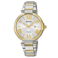 Seiko Women's Solar Recraft Series Two-Tone Watch